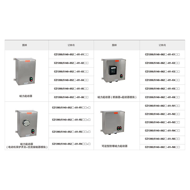 CZ1390 磁力起动器( 断路器 + 起动器模块 ) 